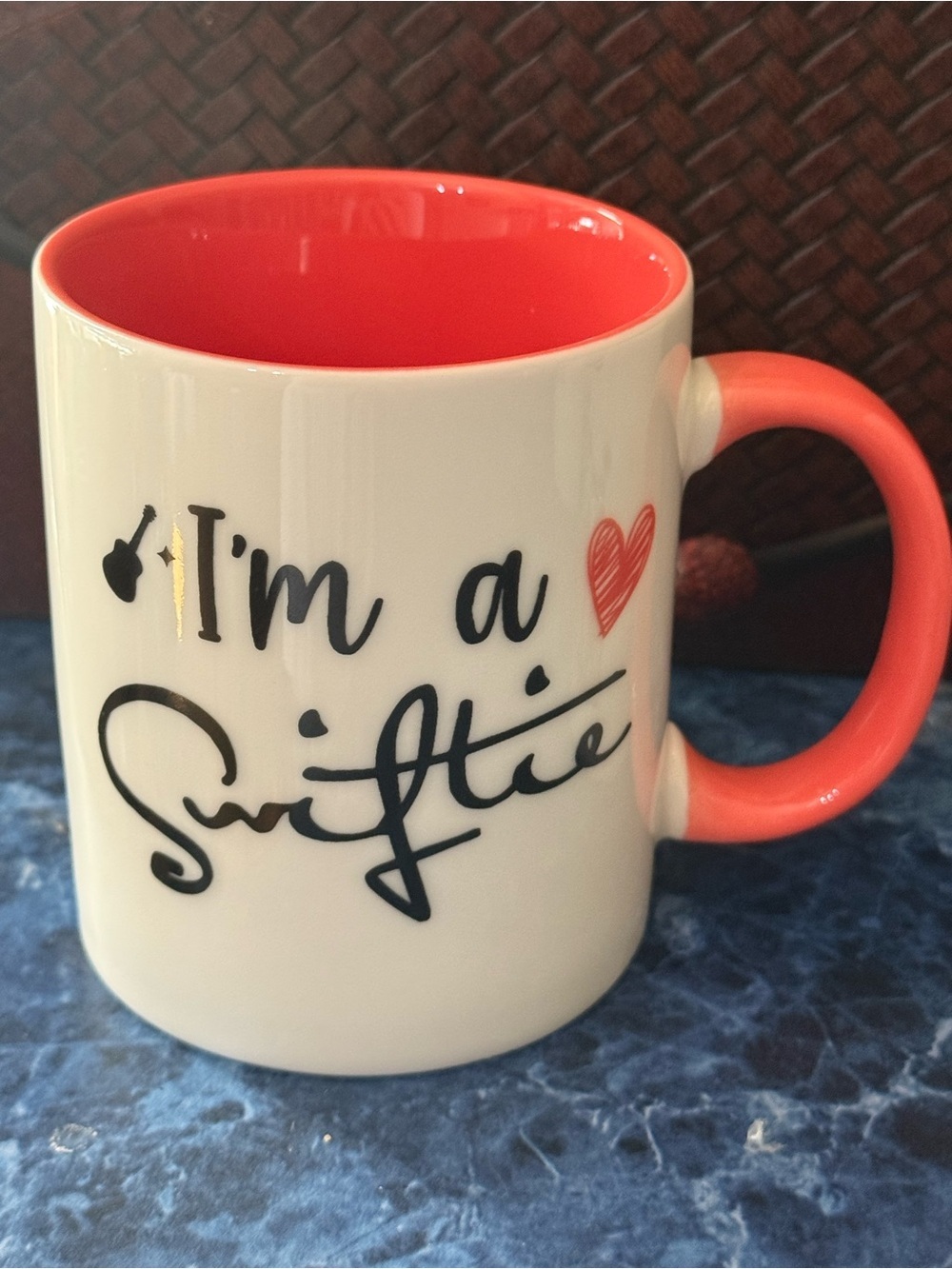 Taylor Swift MUG SET (3-Pack) Swiftea Swiftie Definition Ceramic Cups Coral NEW